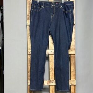 Torrid Dark Wash Women's Stretch Denim Jeans - Blue